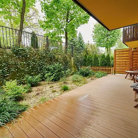 Laguna Apartament 6 Willa Lesna Z Tarasem Przy Parku Поляниця-Здруй Екстер'єр фото