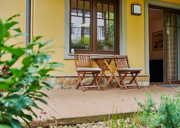 Laguna Apartament 6 Willa Lesna Z Tarasem Przy Parku
